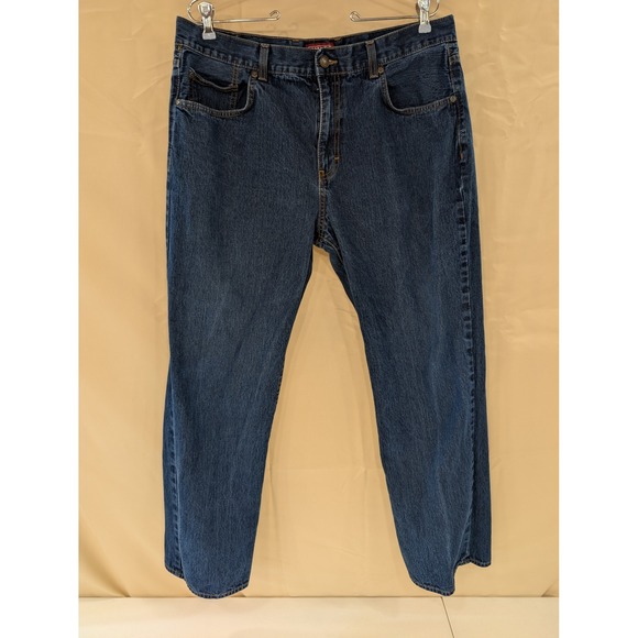 Chaps Denim True American Brand Mens Blue Jeans - Size 36x30 - Picture 1 of 4
